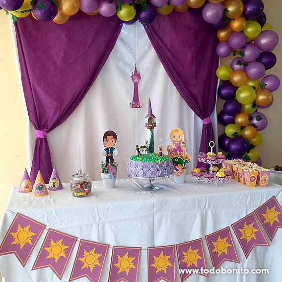 Mesa dulce de Rapunzel