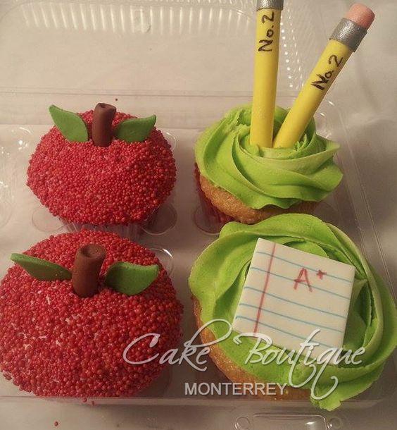 Cupcake día del maestro