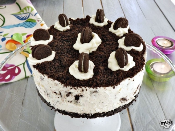 Receta de tarta helada Oreo Receta de tarta helada Oreo
