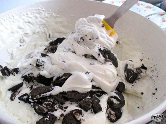 Receta de tarta helada Oreo Receta de tarta helada Oreo