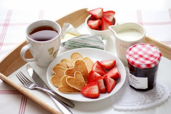Ideas para un desayuno increíble de San Valentín