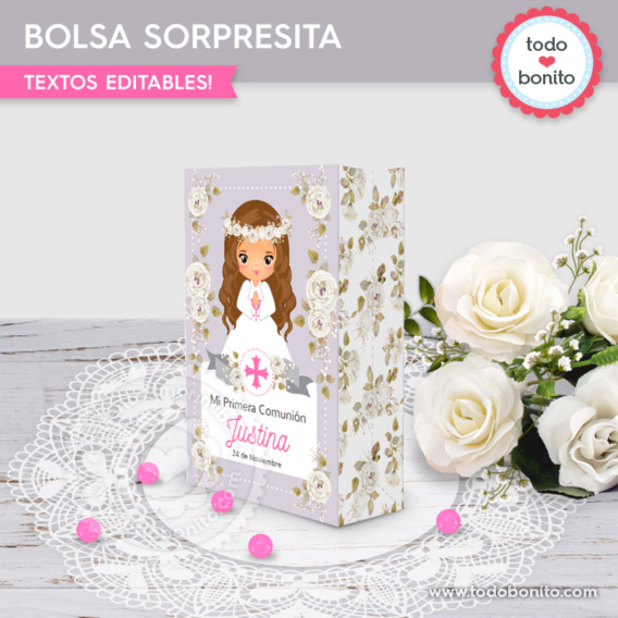 Niña 3D para imprimir modelo "Justina"