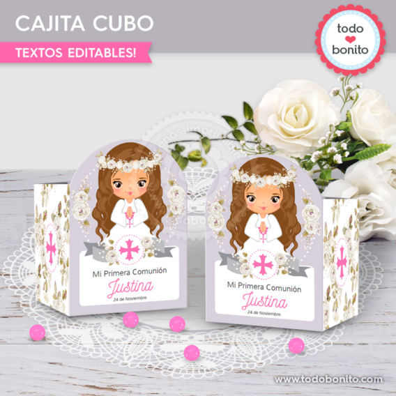 Niña 3D para imprimir modelo "Justina"