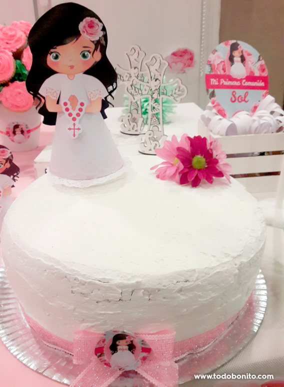 Torta Primera Comunión de niñas