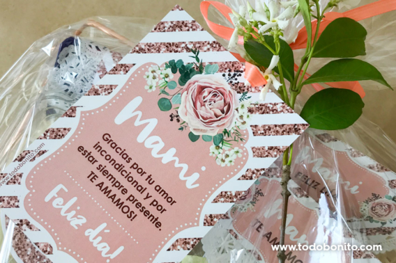 Cómo decorar una caja sorpresa para el día de la madre