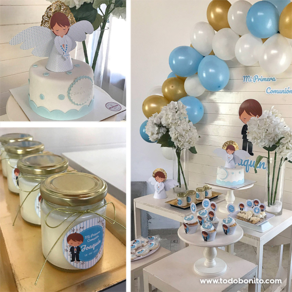 Ideas decoración Primera Comunión de niños