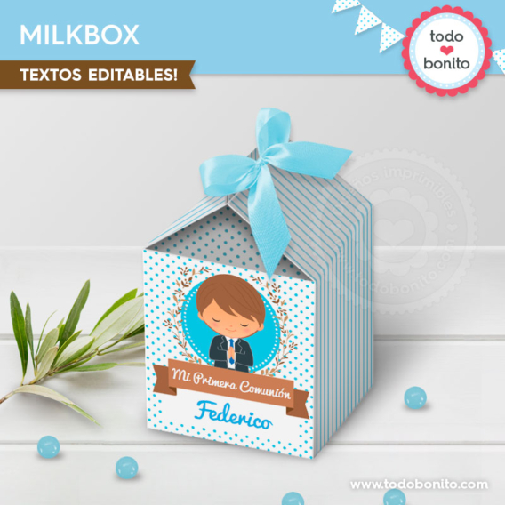 Milkbox Primera Comunión para niños