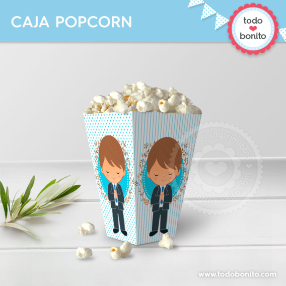Caja para imprimir de Primera Comunión para niños