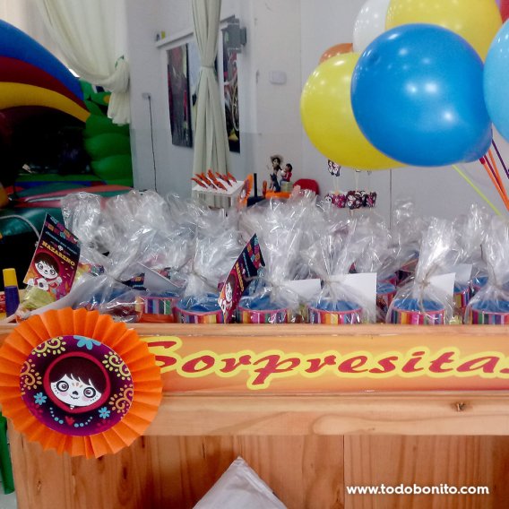 Mesa dulce de la película Coco