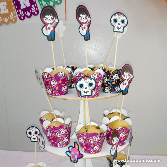 Cupcakes de la película Coco
