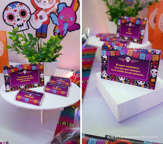 Ambientación cumpleaños película Coco