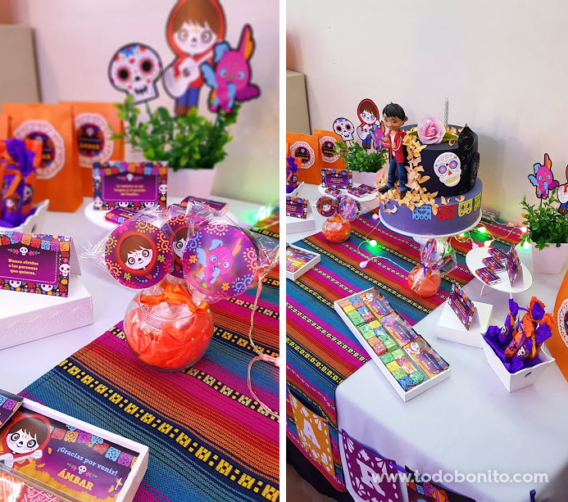 Decoraciones de cumpleaños película Coco