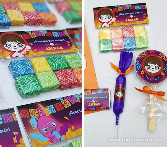 Golosinas decoradas película Coco