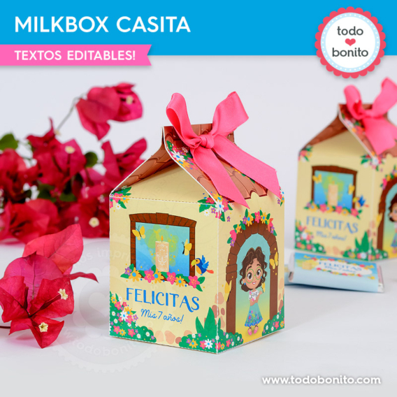 Cajita milkbox casita de Encanto