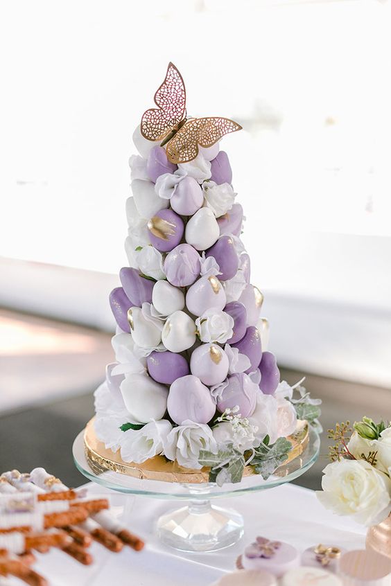 Ideas para una fiesta en tonos lilas o violetas