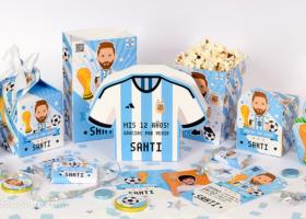 Kits imprimibles Selección Argentina de fútbol